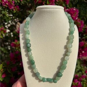 Aventurine Tumbled Beaded Necklace